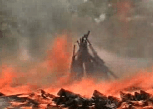 documentaire over wapenverbranding